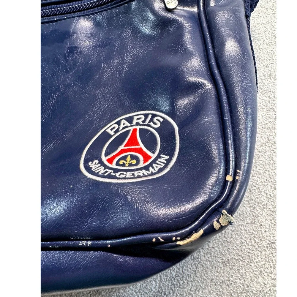 Paris Saint-Germain PSG Shoulder Messenger Bag Navy Red White Soccer Football